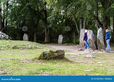 Standing Stones at Clava Cairns, Scotland Editorial Image - Image of ...