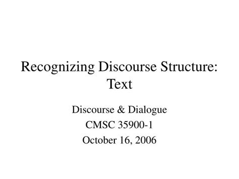 Discourse Structure Examples 的图像结果