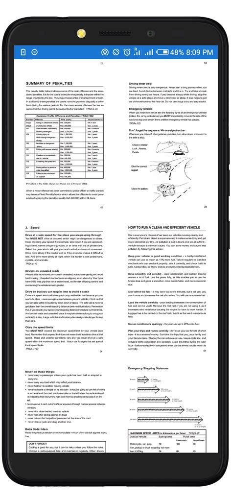 Image result for Highway Code Contents