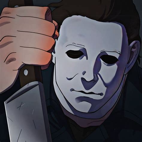 Pin by ⛱𝑨𝒍𝒂𝒏★᭄ꦿ᭄ꦿ on ︙ANIME ICONS | Michael myers, Horror movie art ...