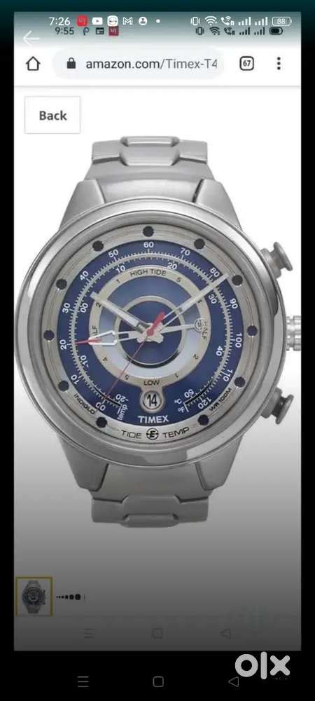 Timex Men'sExpedition E-Instruments Tide-Temperature Under Water Watch ...