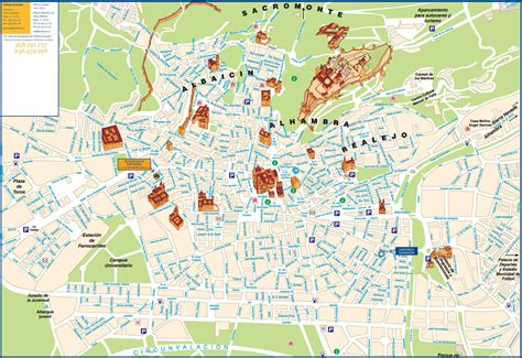 Large Granada City Maps for Free Download and Print | High-Resolution ...