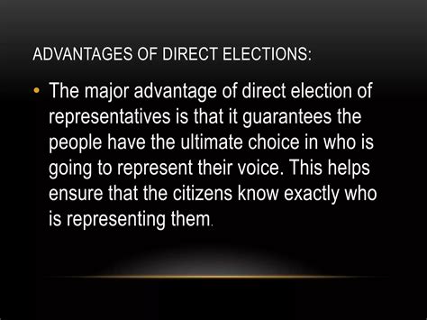 Indirect Election 的图像结果