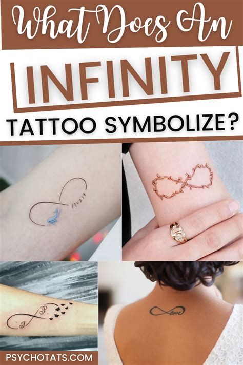 Infinity sign tattoo – Artofit