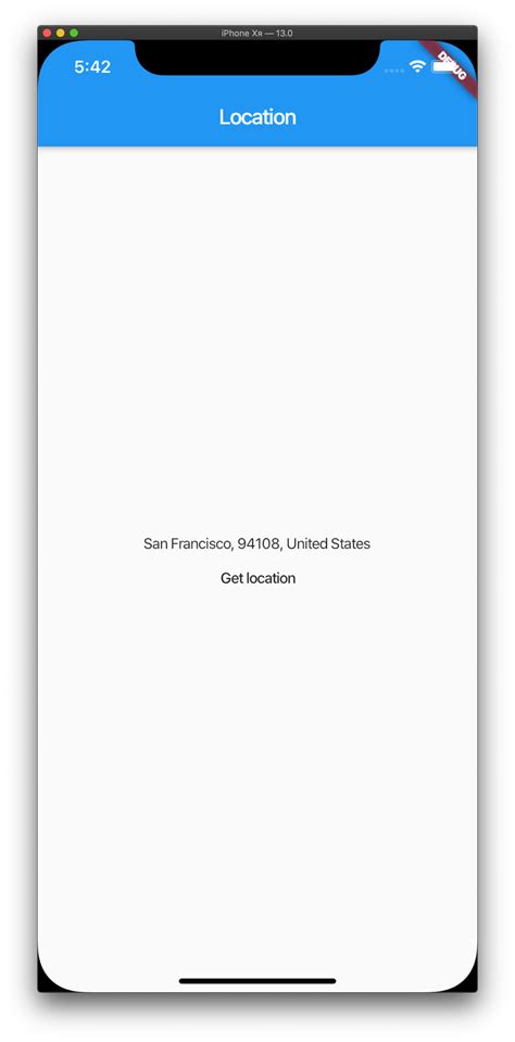 Image result for Flutter Geolocator Example