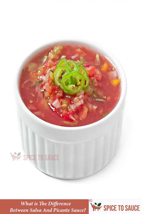 What is The Difference Between Salsa And Picante Sauce? | Spice to Sauce