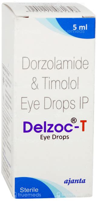 Delzoc T Eye Drops 5ml - Uses, Side Effects, Dosage, Price | Truemeds