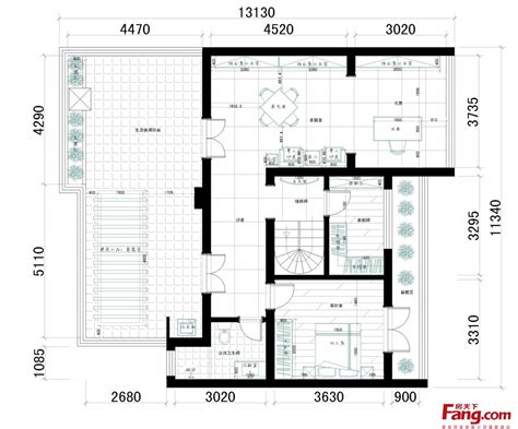 135平方米的房子装修，5个房间和3个大厅一点也不拥挤，设计师太棒了! - 轩鼎房屋图纸