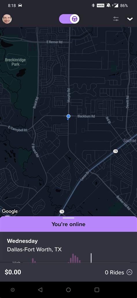 Dark mode beta? : r/Lyft