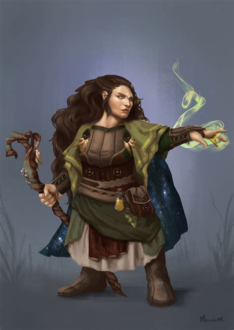 Female Dwarf Druid