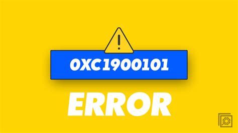 Image result for Error Code 0xC1900101