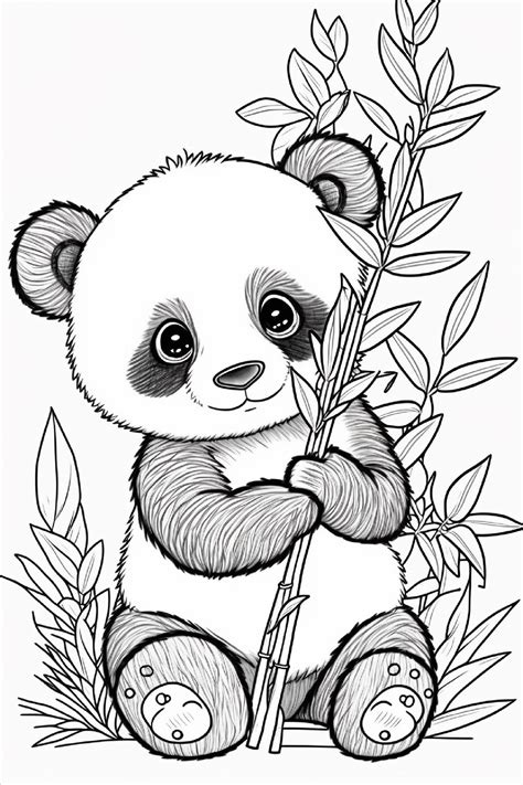 Panda Coloring Pages, Printable Flower Coloring Pages, Farm Animal ...