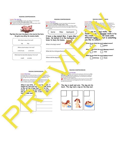 Reading Comprehension 的图像结果