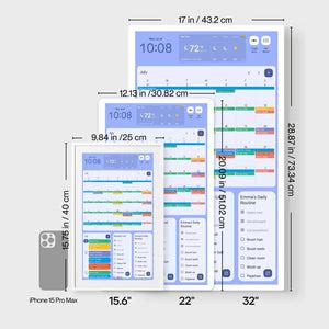 Cozyla Calendar+ | Smart Family Calendar Digital Wall Calendar - Cozyla