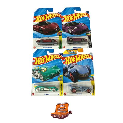 Hot Wheels Mainline (Set of 4) – McLaren Speedtail / ’94 Bugatti EB110 ...