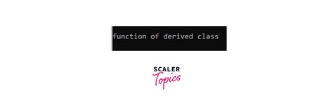 Static and Dynamic Binding Example 的图像结果
