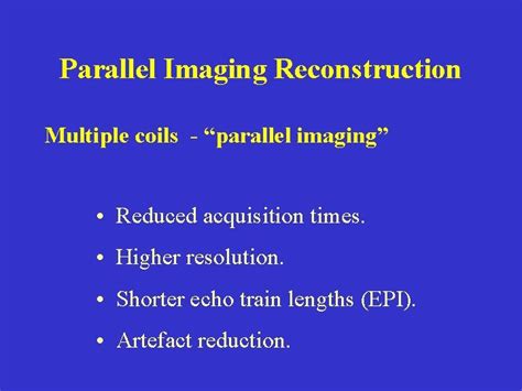 Image result for Parallel Imaging Applications