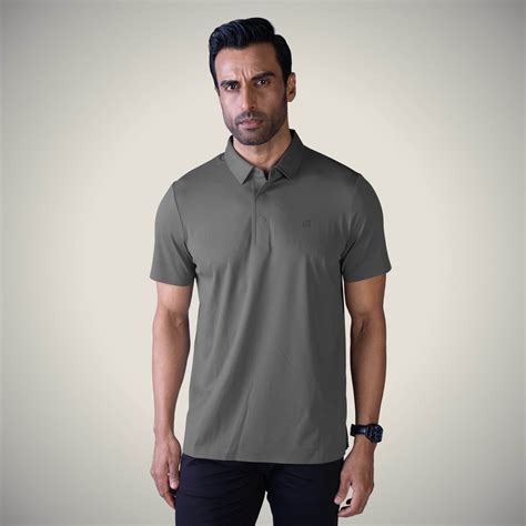 Hidden Button Polo