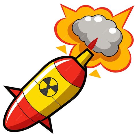 Nuclear bomb clipart vector art and illustration | Premium AI-generated ...