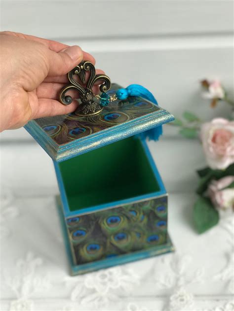 Peacock Gift Box Tutorial 的图像结果