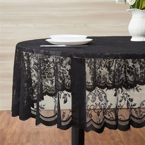 Amazon.com: Warm Home Designs 120 Inch Round Tablecloth with English ...