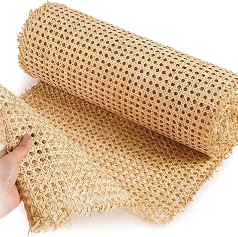 A J Quality Webbing Rattan Cane Webbing mesh Roll Caning Projects Fine ...