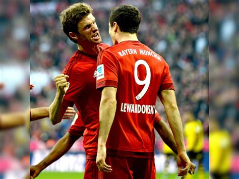 Bundesliga: Mueller, Lewandowski on target as Bayern steamroll Dortmund