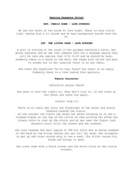 Image result for How to Start Off a Script