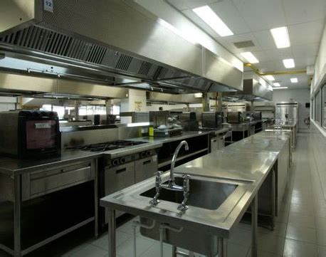 小饭店厨房设计效果图案例，饭店厨房设计平面图