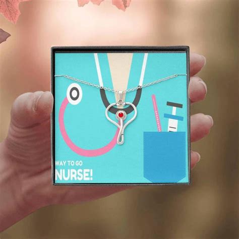 Perfect Gift For Female Nurse - 925 Sterling Silver Stethoscope Neckla ...
