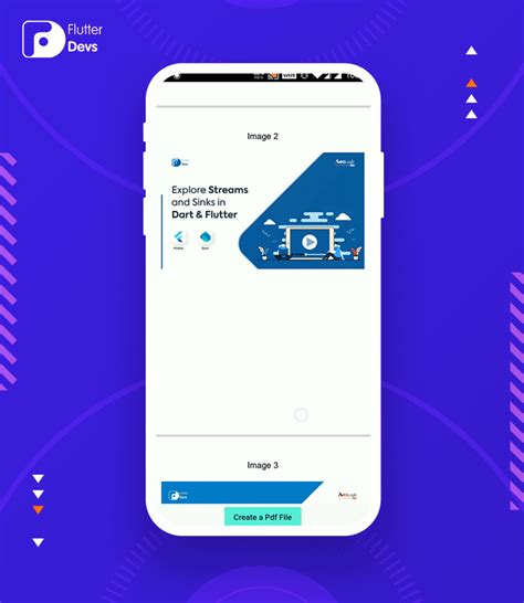 Flutter Create in PDF Flutter in Image Background 的图像结果