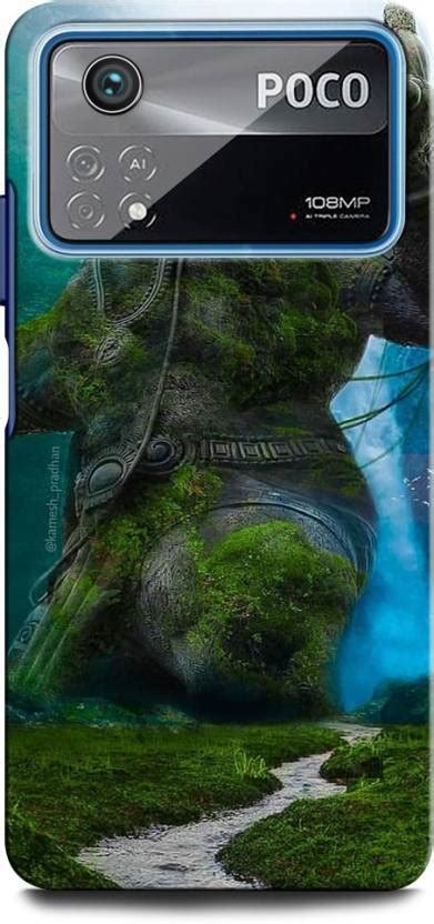 GRAFIQE Back Cover for POCO X4 Pro 5G HANUMAN JI , LORD HANUMAN, GOD ...