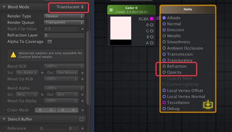 Unity Shader Editor 的图像结果