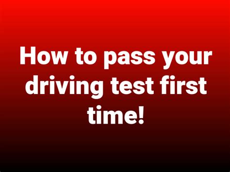 Pass Drivers License Test 的图像结果