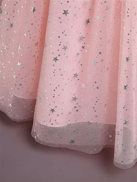 Kids Girls' Flower Girl Dress Dress Sequin Sleeveless Performance ...