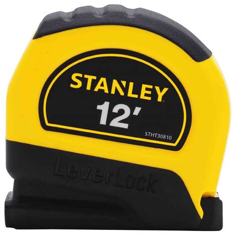Stanley 30-810 12-Foot LeverLock Tape Rule : Amazon.in