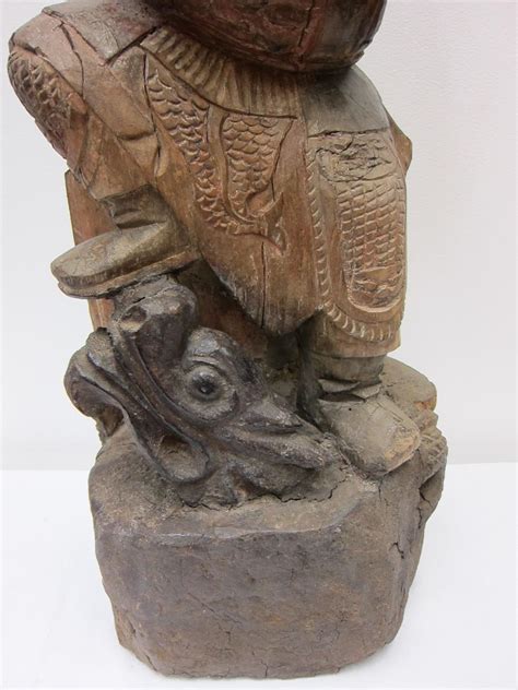 19th Century Buddhist Statue Monk Tang For Sale at 1stDibs