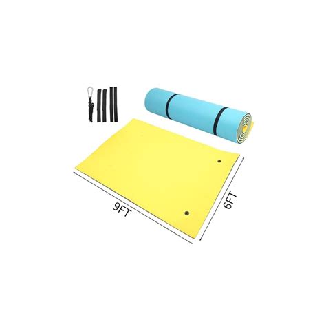 Buy Imiee 9ft Water Floating Mat Bed,Water Floating Foam Pad,for Pools ...