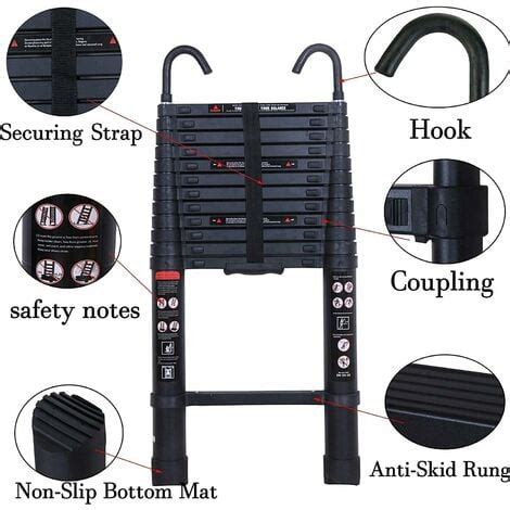 Image result for One-Button Telescoping Ladder