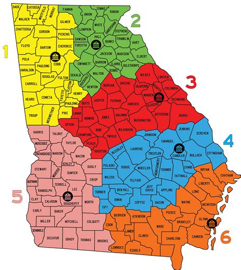 The 5 Regions Of Georgia