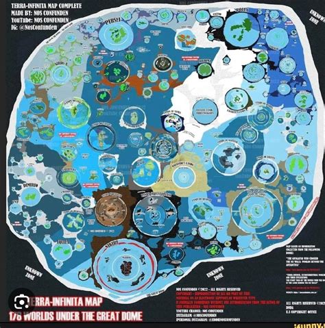 The Map of the lands beyond the ice walls : r/terrainfinita