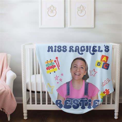 Miss Rachel Blanket Ms. Rachel Birthday Gift Soft Fleece - Etsy UK
