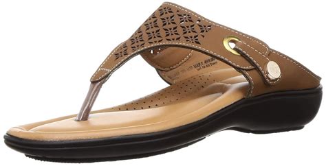 Buy Bata Women's Spa-Comfort-AW18 Tan Flip-Flops - 6 UK (39 EU ...