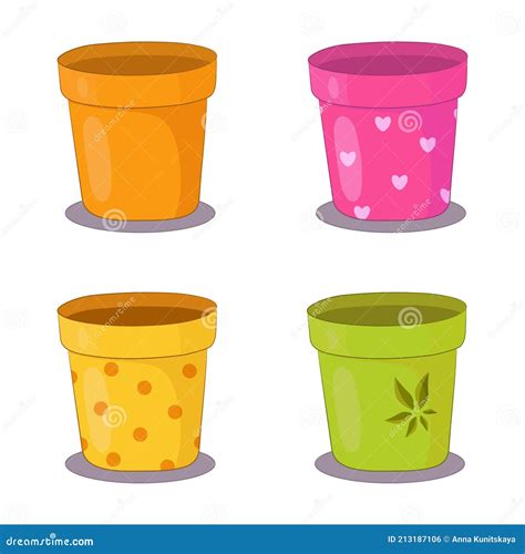 Empty Flower Pot Clipart