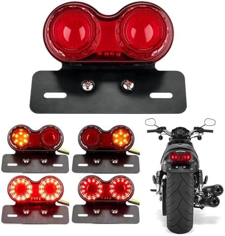 Vagary 40-LED 40W Motorcycle Tail Light Integrated Running Lamp Brake ...