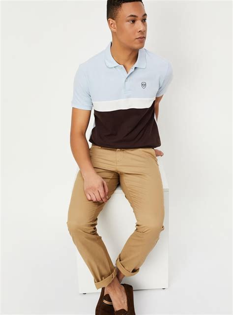 Buy Men Slim Fit Stretch Chinos Online at just Rs. 1299.0 ...