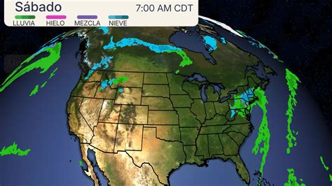 Lluvia Y Nieve Salen Del Noreste, Calor Récord En El Oeste - Videos de ...