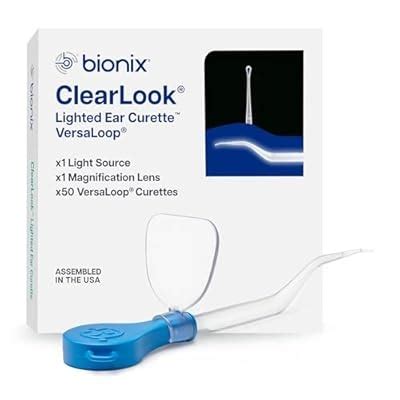 Bionix - ClearLook Lighted VersaLoop Ear Curette India | Ubuy