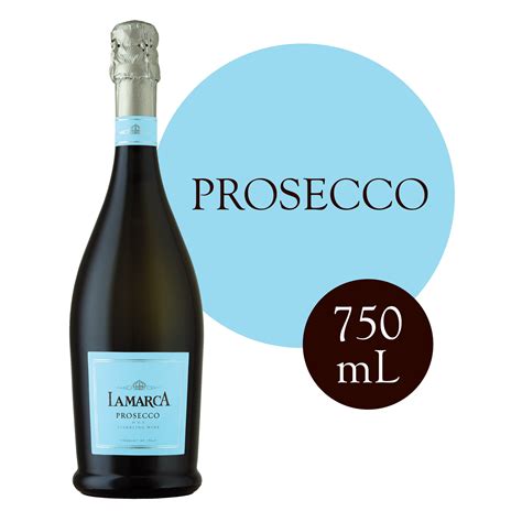 La Marca Prosecco Italian Sparkling Wine, 750ml Glass Bottle, Product ...