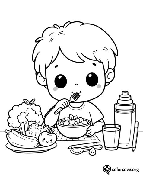 Best 13 30 Free Healthy Food Coloring Pages – Artofit